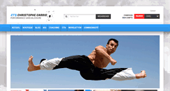 Desktop Screenshot of christophe-carrio.com